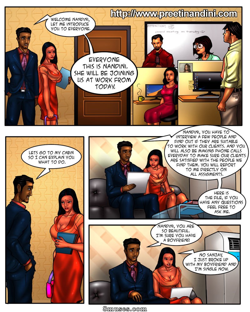 Preeti and Nandini - Desi Office Adventures - Page 10