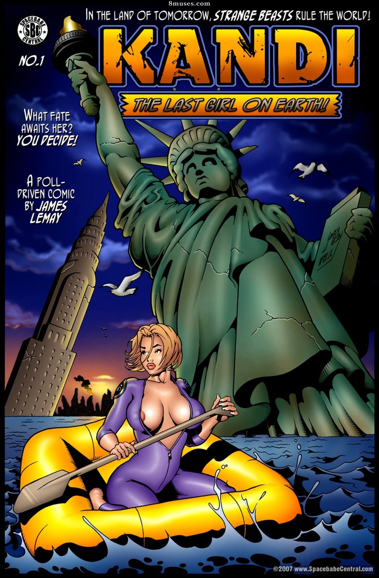 Space Babe Central - Kandi - The Last Girl On Earth - Page 1