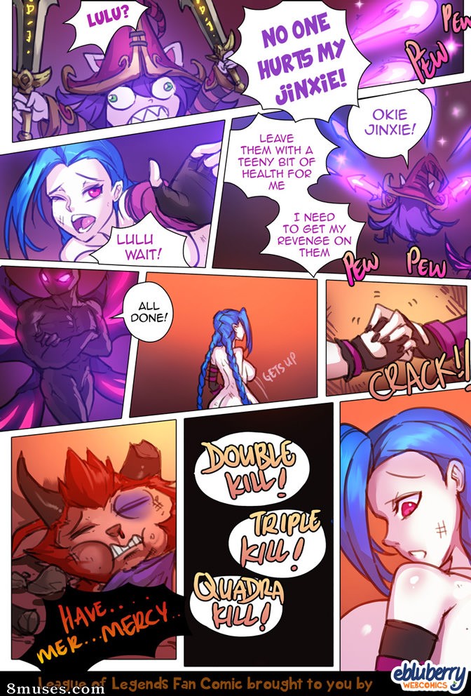 eBluberry Comics - Jinx x Lulu - Página 17