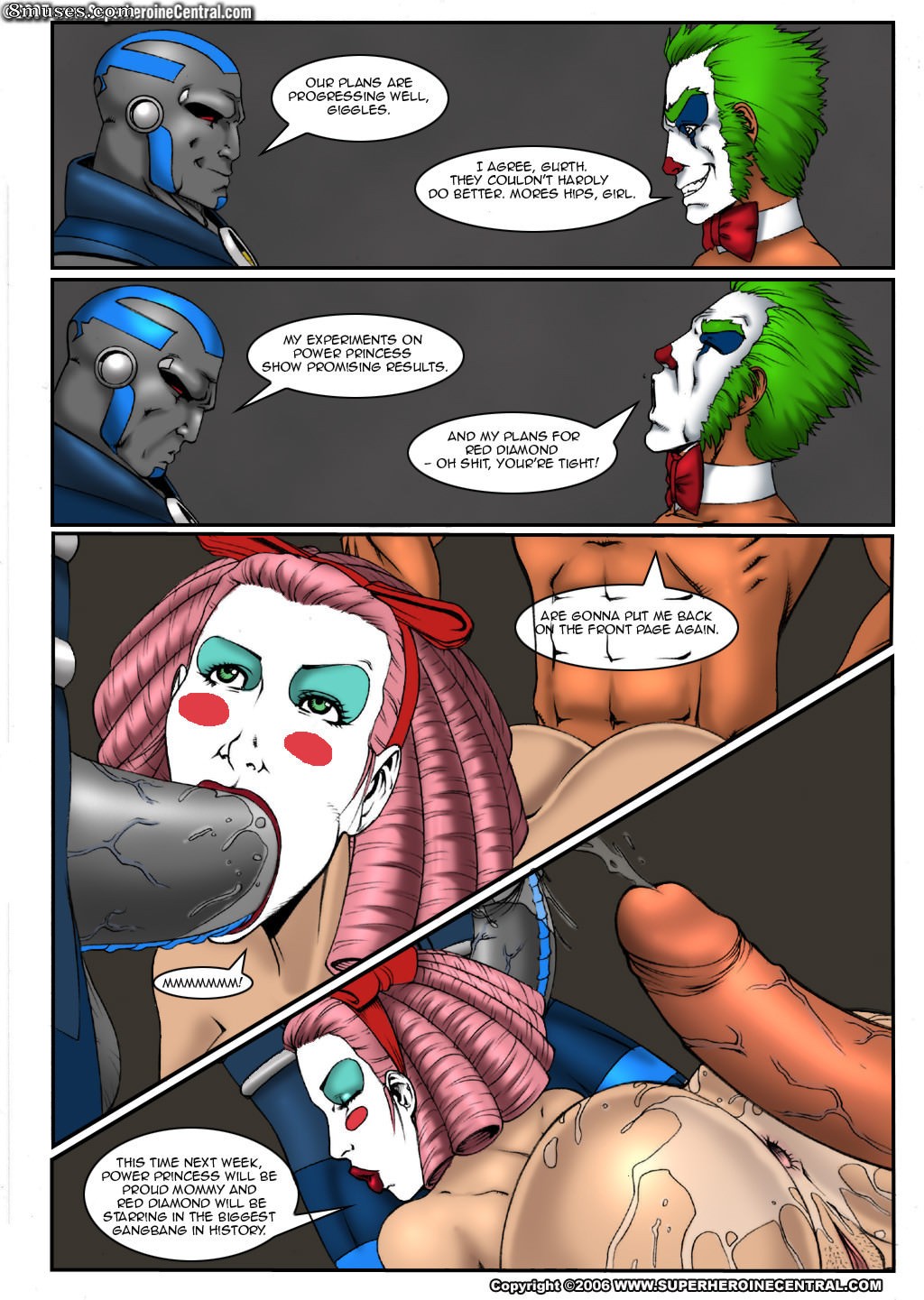 Superheroine Central Comics - Brigada Babe - Página 22