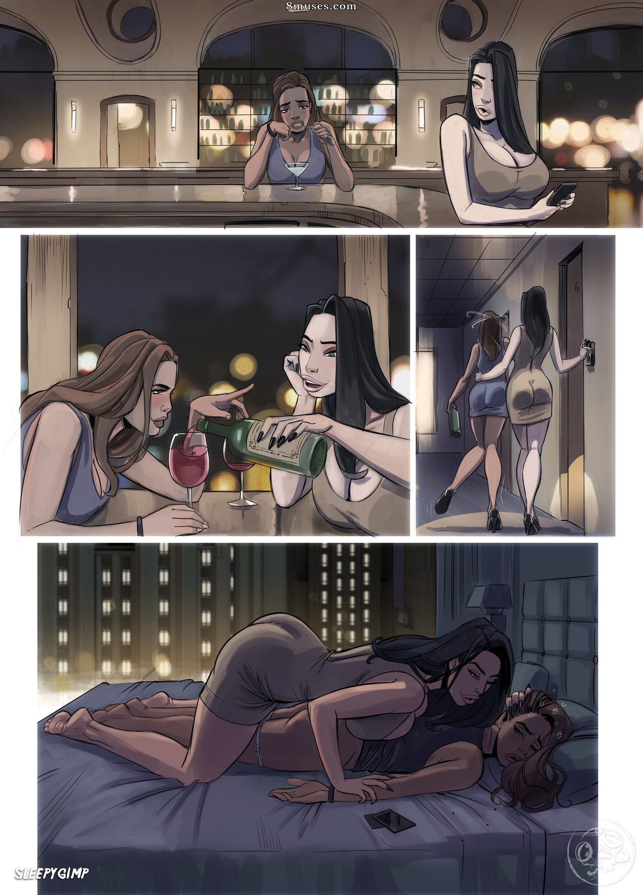 Violet White in Fled - No Text - Page 4