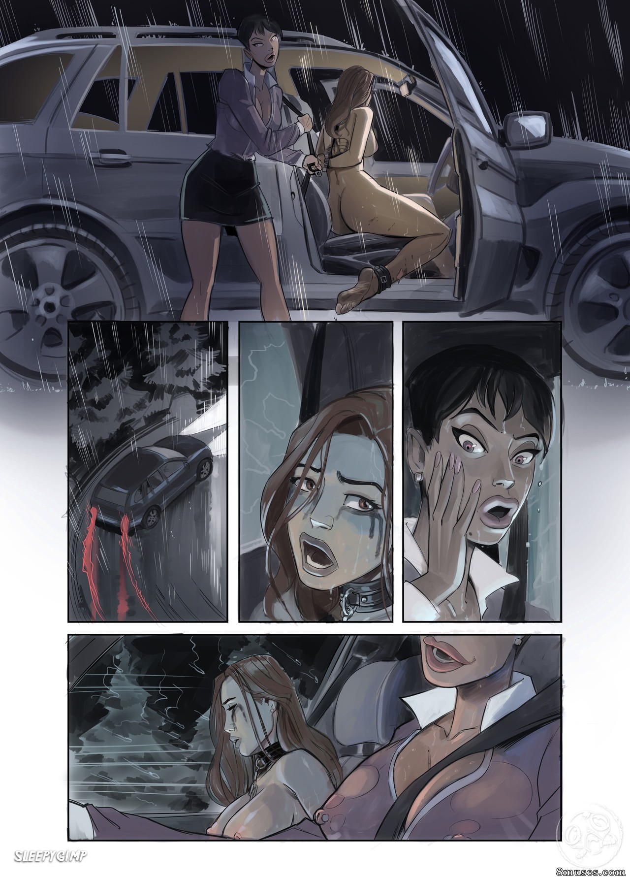 Violet White in Fled - No Text - Page 3