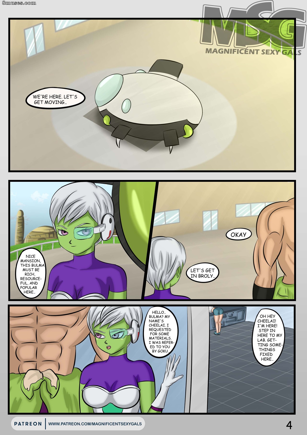 Magnificent Sexy Gals - Cheelai's Desires - Page 5