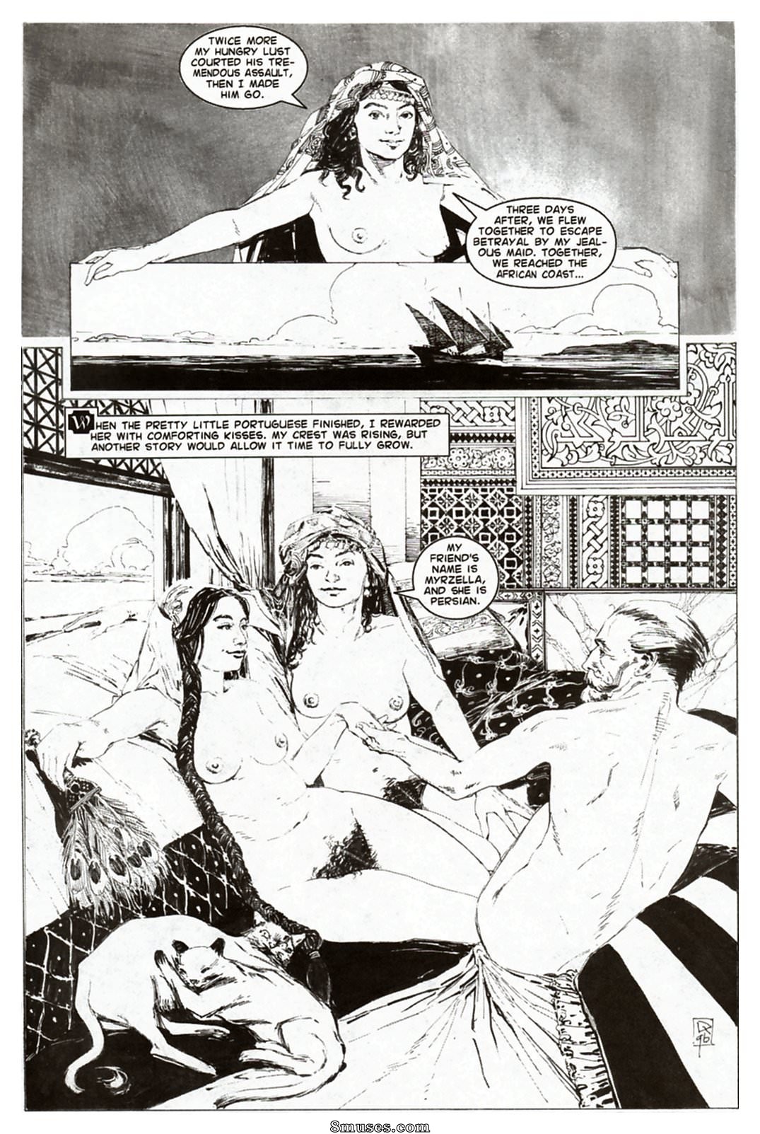 Amerotica Comics - A Night In A Moorish Harem 2 - Page 12