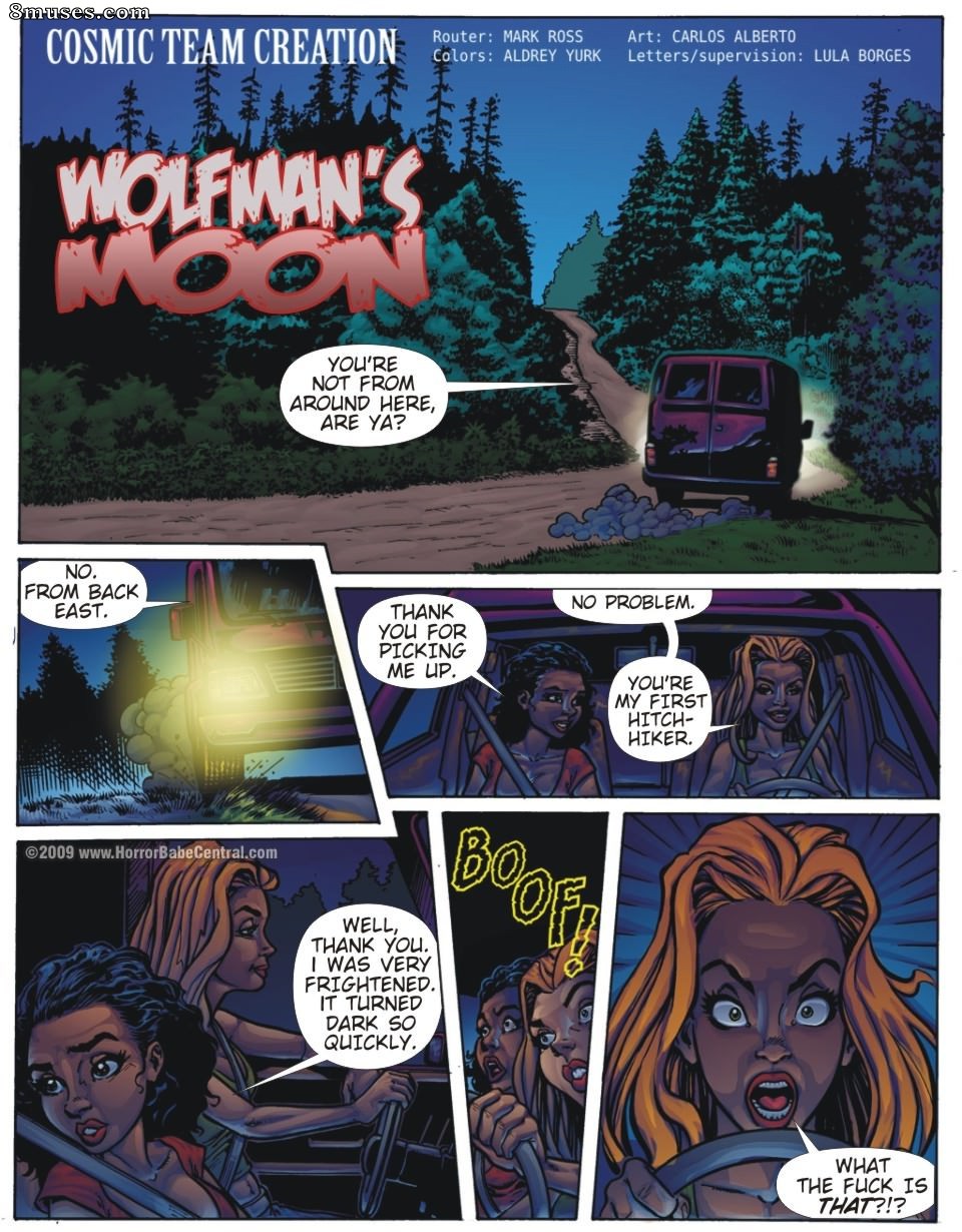 Horror Babe Central - Wolfmans Moon - Page 1