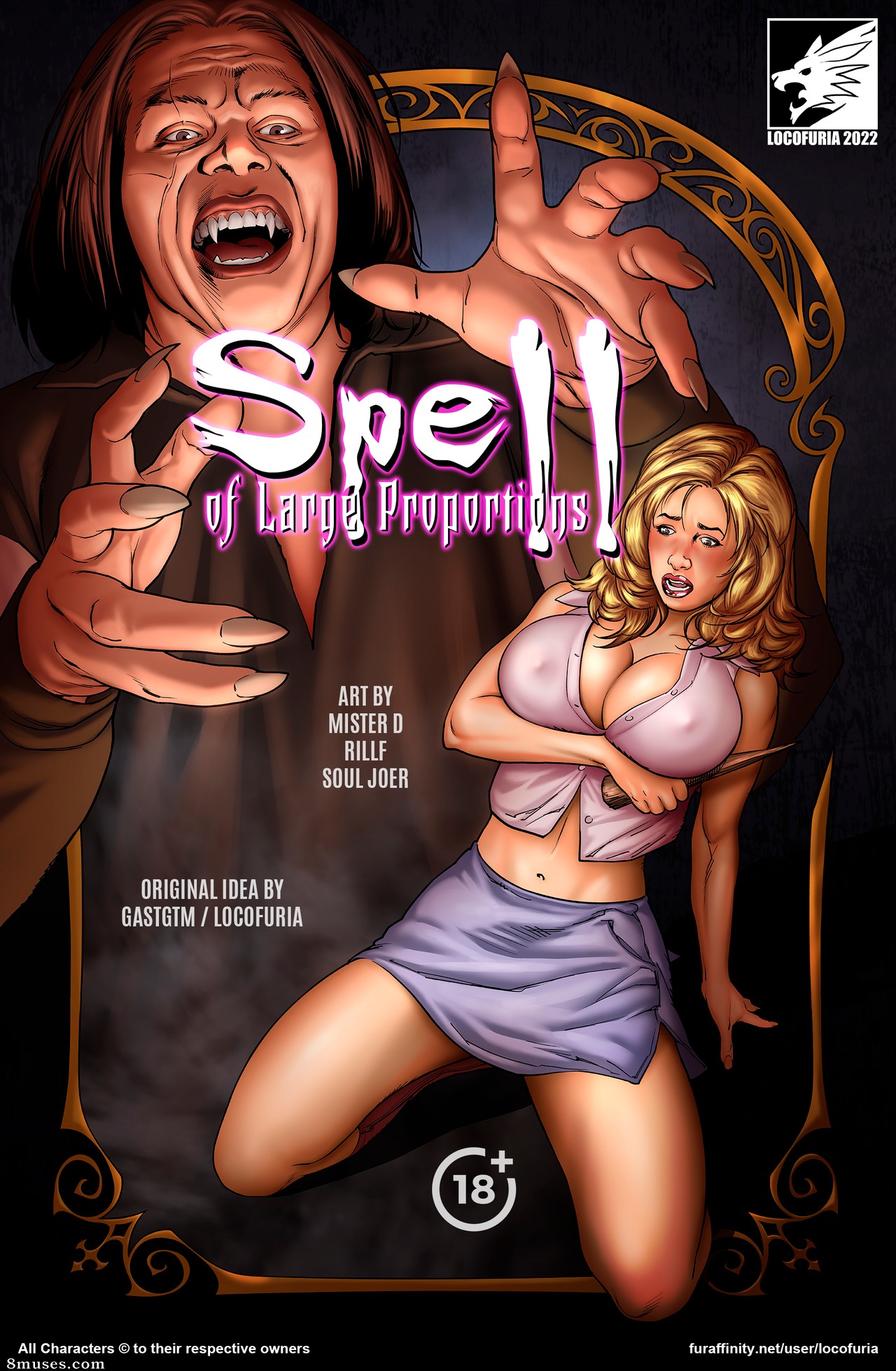 Locofuria Comics - Spell of Large Proportions - Page 1