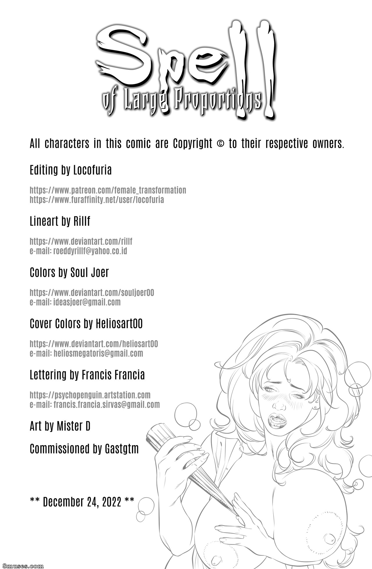 Locofuria Comics - Spell of Large Proportions - Page 3