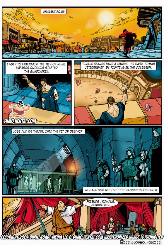 Sumo Hentai - Gladiatrix - Page 2