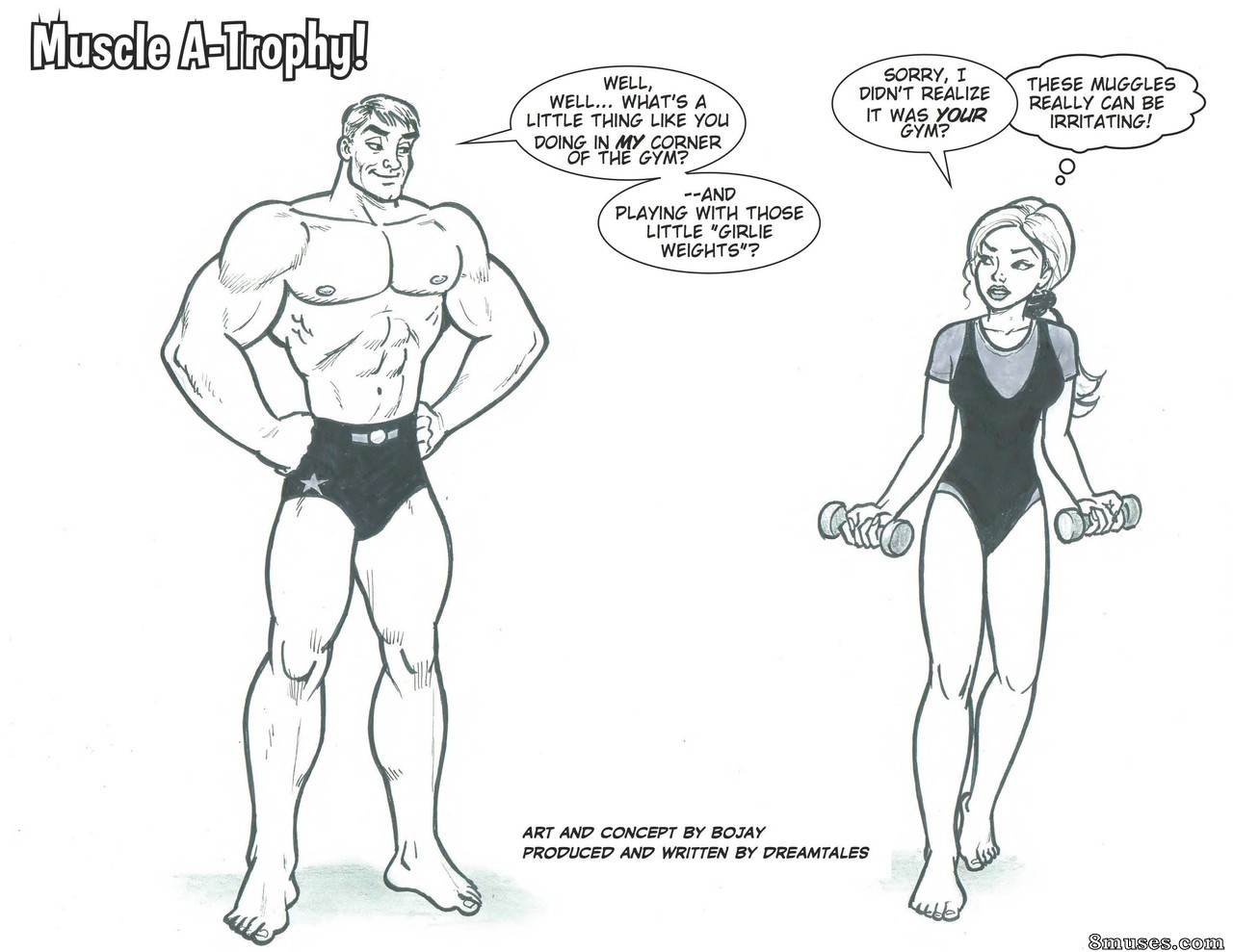 DreamTales Comics - Bojays Book of Muscle Growth - Page 13