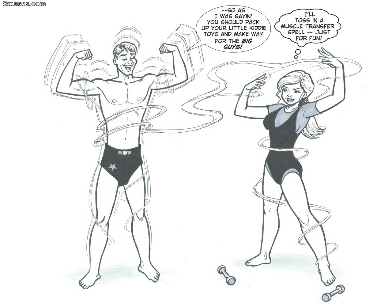 DreamTales Comics - Bojays Book of Muscle Growth - Page 18