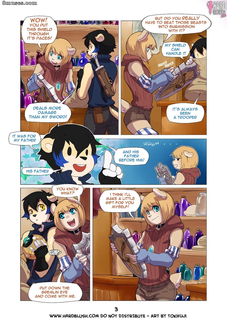 Hardblush Comics - Le bouclier le plus puissant - Page 3