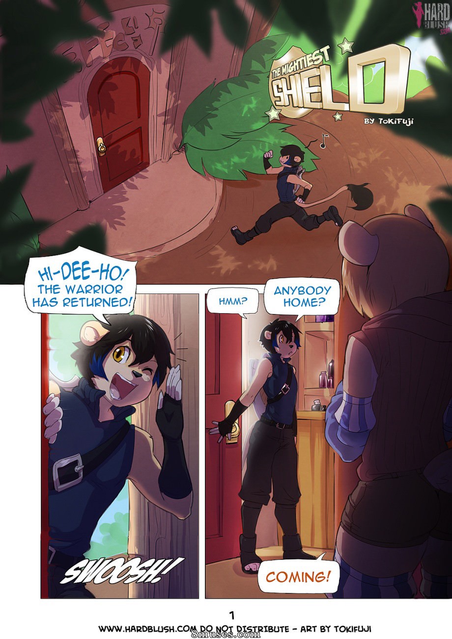 Hardblush Comics - O escudo mais poderoso - Página 1
