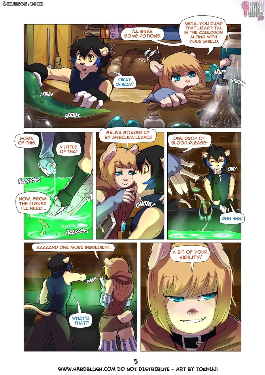 Hardblush Comics - O escudo mais poderoso - Página 5