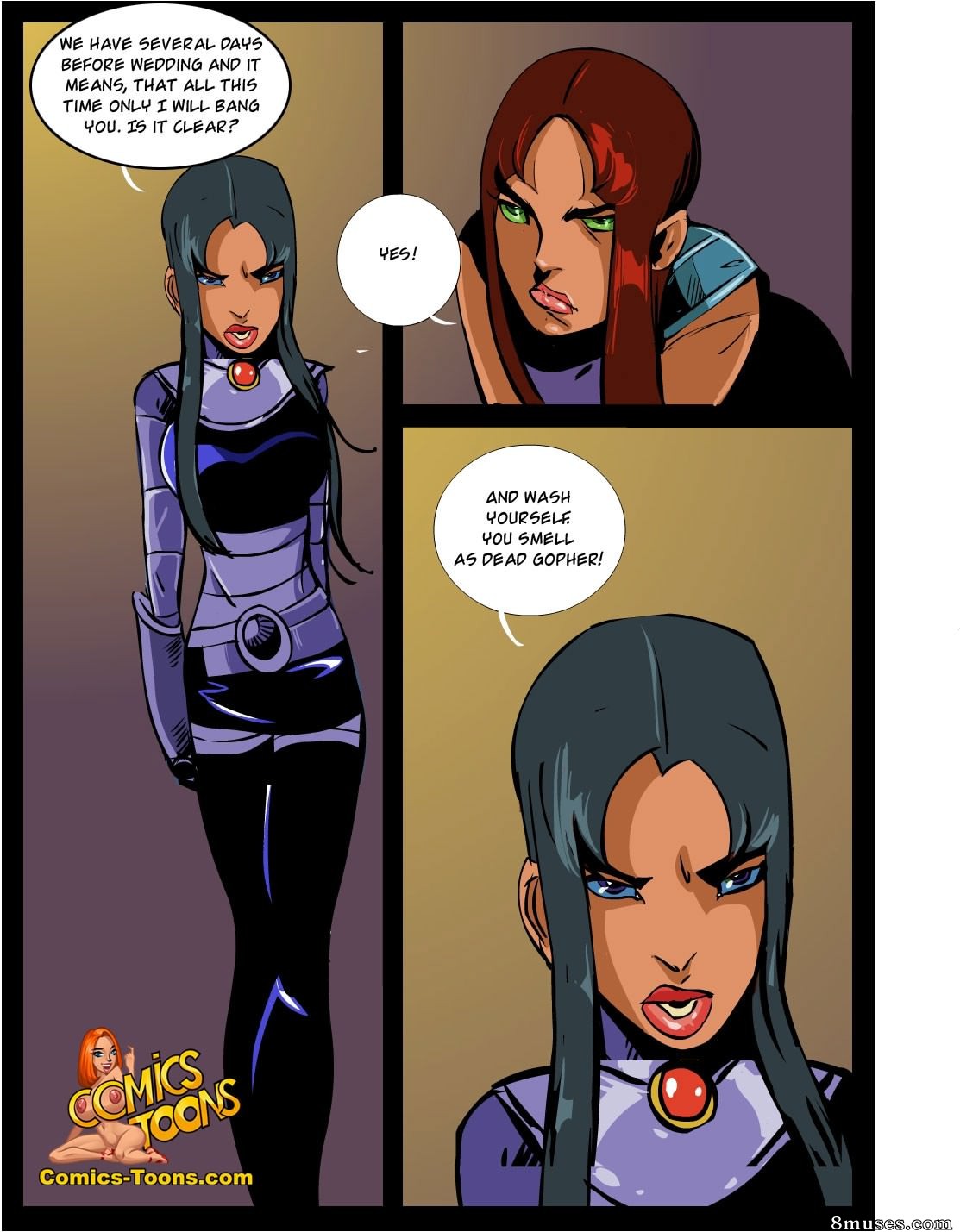 Comics-Toons.com Comix - Starfire X Blackfire - Página 25