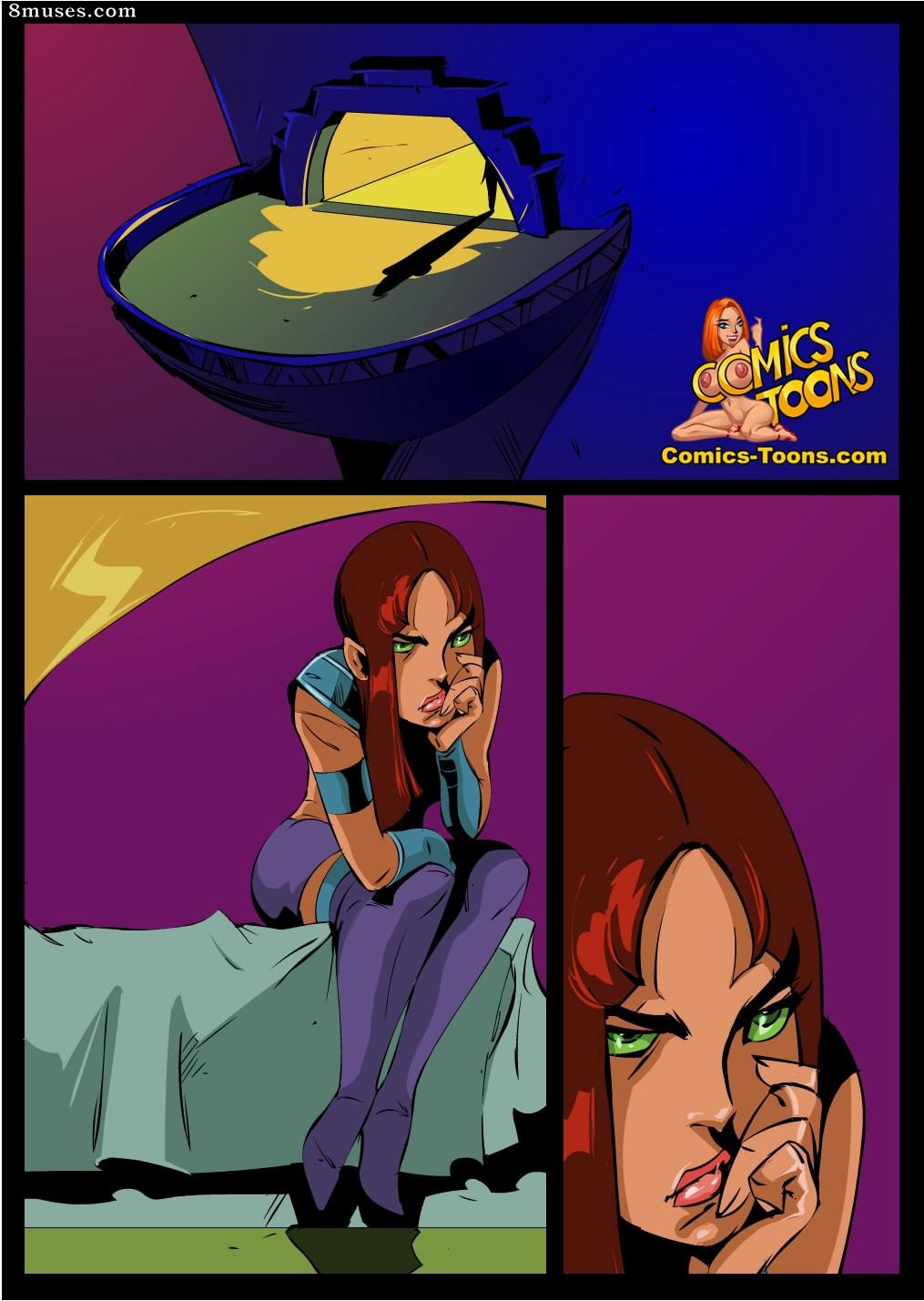 Comics-Toons.com Comix - Estrela de Fogo X Fogo Negro - Página 1
