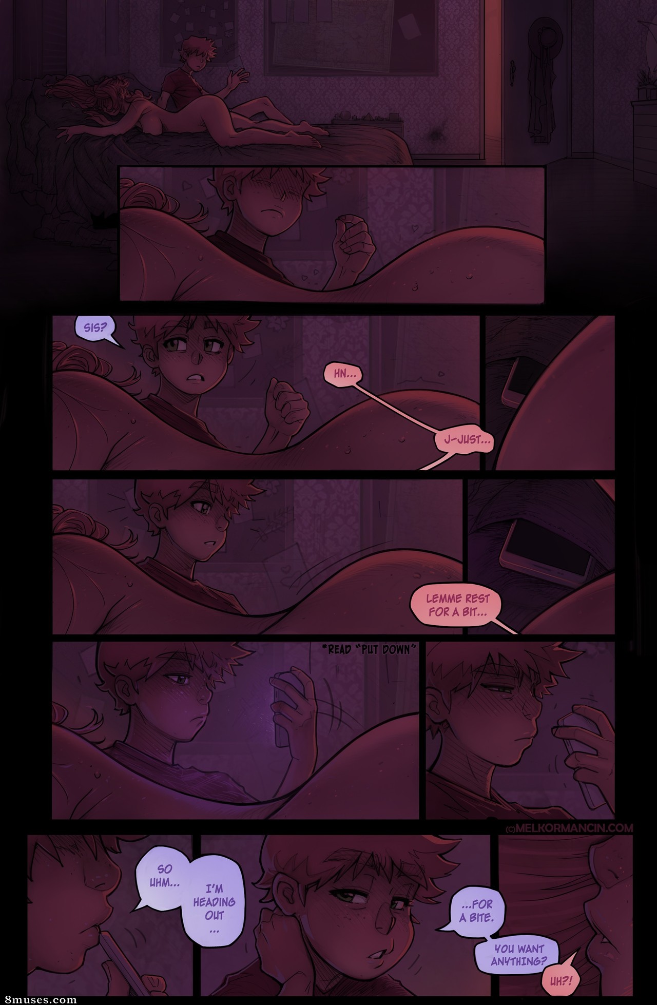 Melkormancin.com Comics - Hearts Epilogue - Shuffle - Page 8