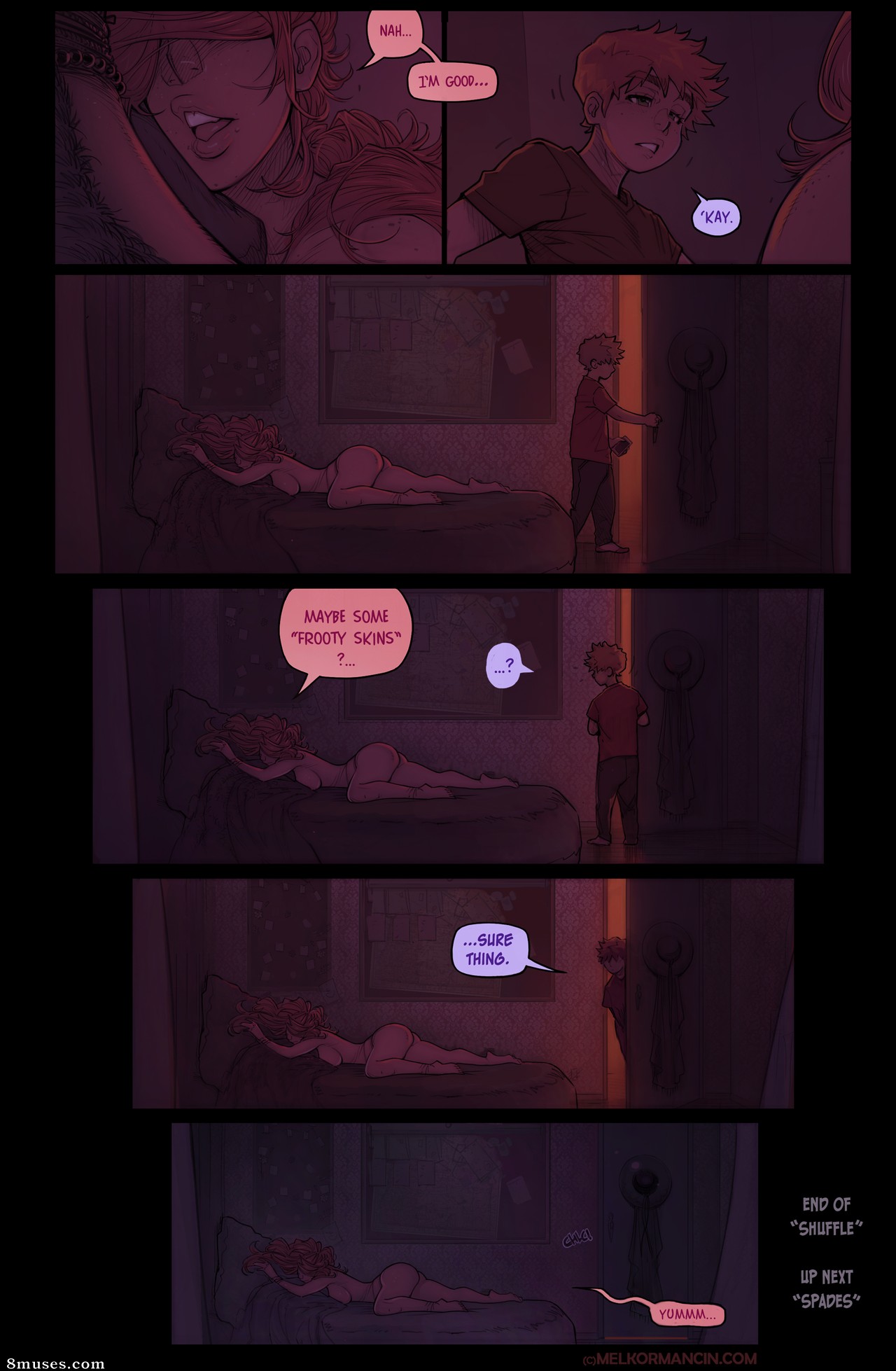 Melkormancin.com Comics - Hearts Epilogue - Shuffle - Page 9