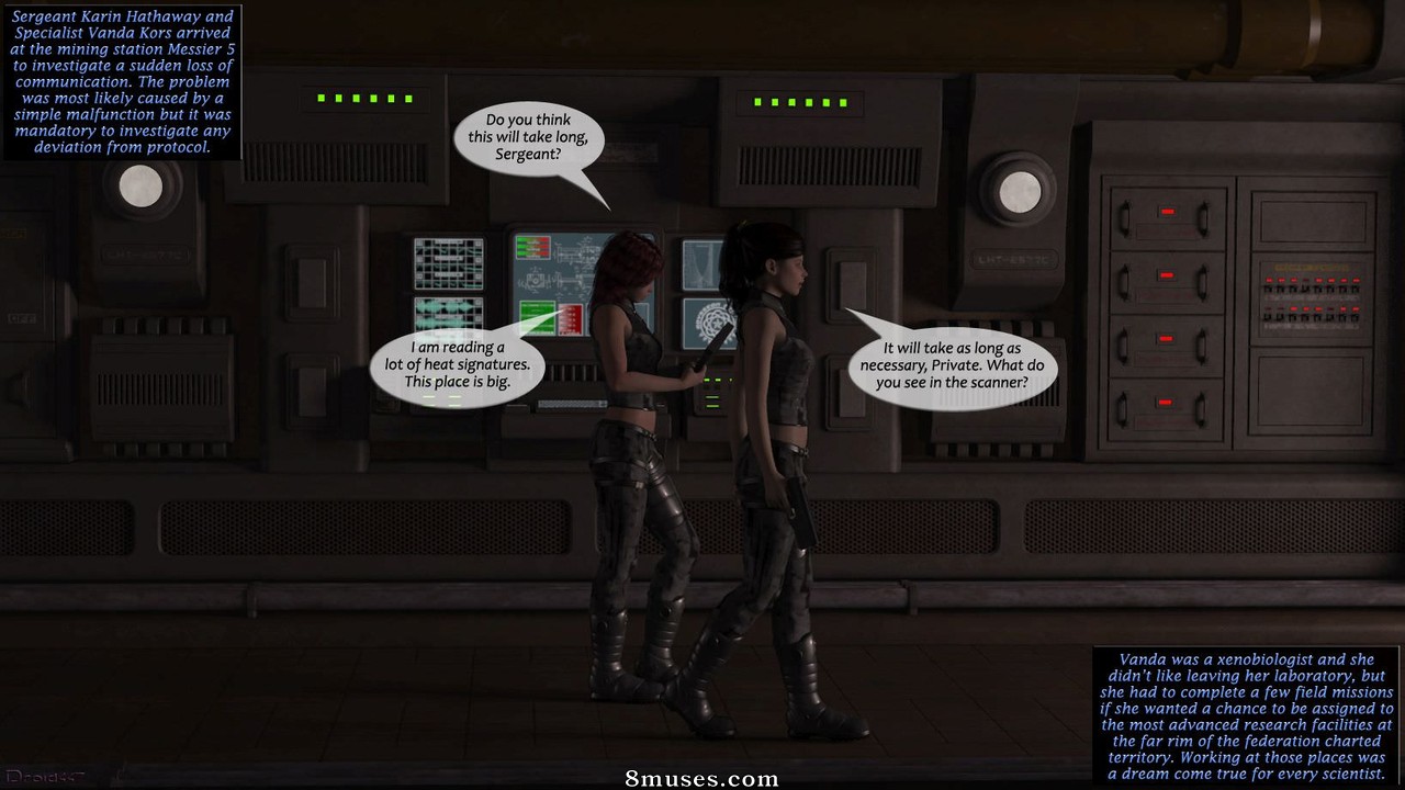 3DMonsterStories.com Comics - Cavaliers - Page 2