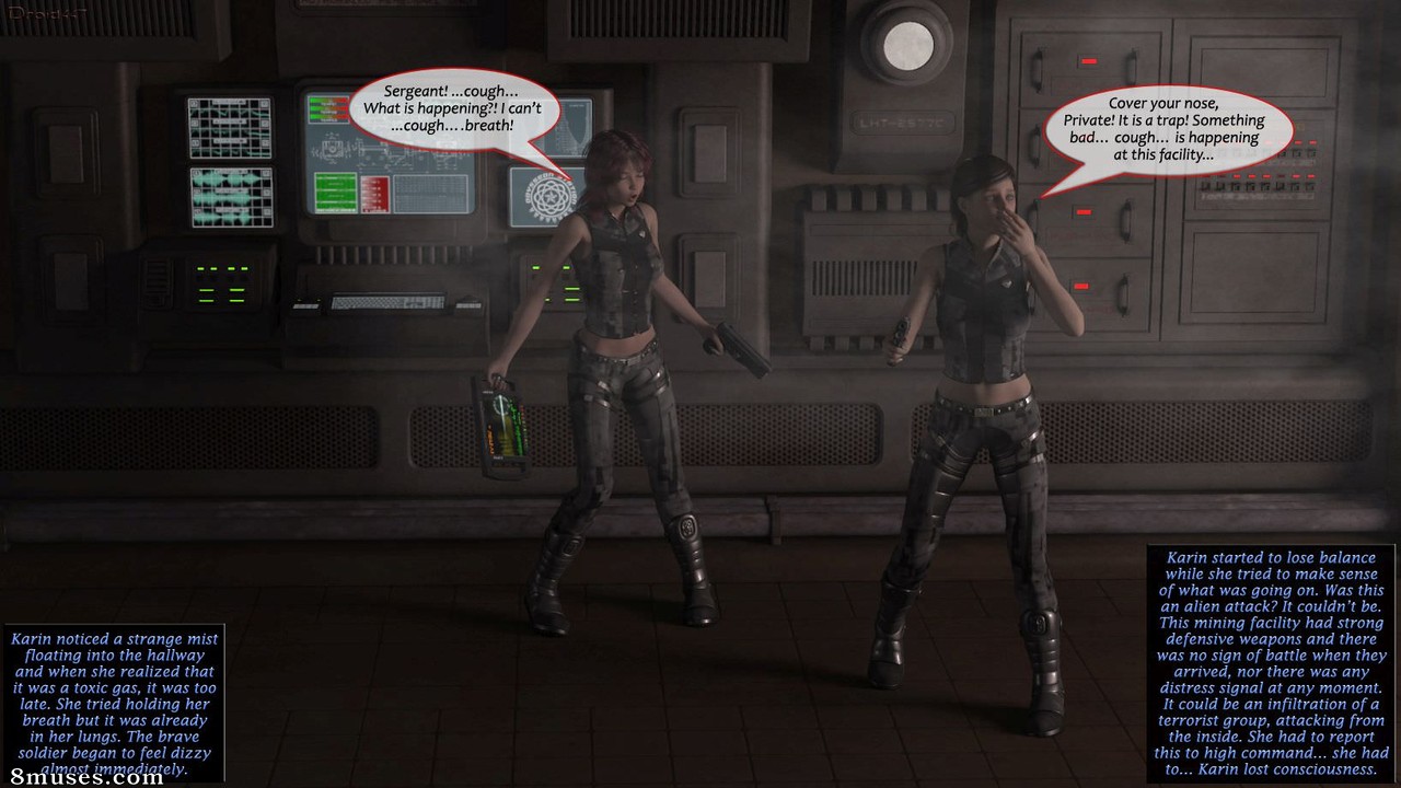 3DMonsterStories.com Comics - Cavaliers - Page 3