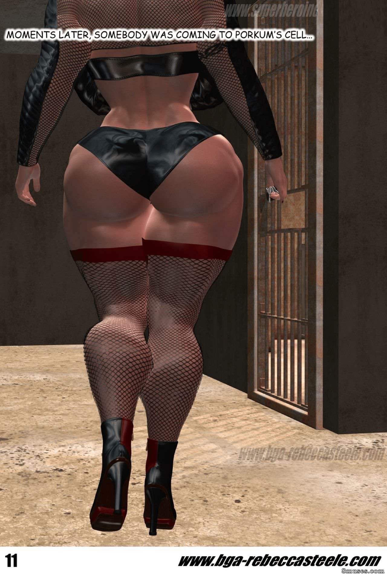 SuperHeroineComixxx - Rebecca Steele - La belle au bois dormant - Page 12