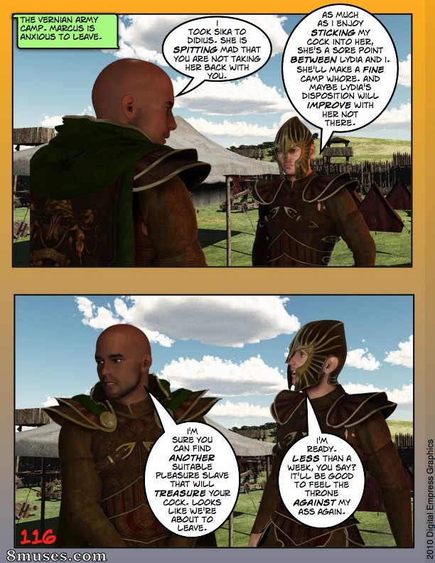 Digital Empress-Captain Trips Comics - Crônicas da imperatriz - Livro 08 - Acanta no País das Maravilhas - Página 116
