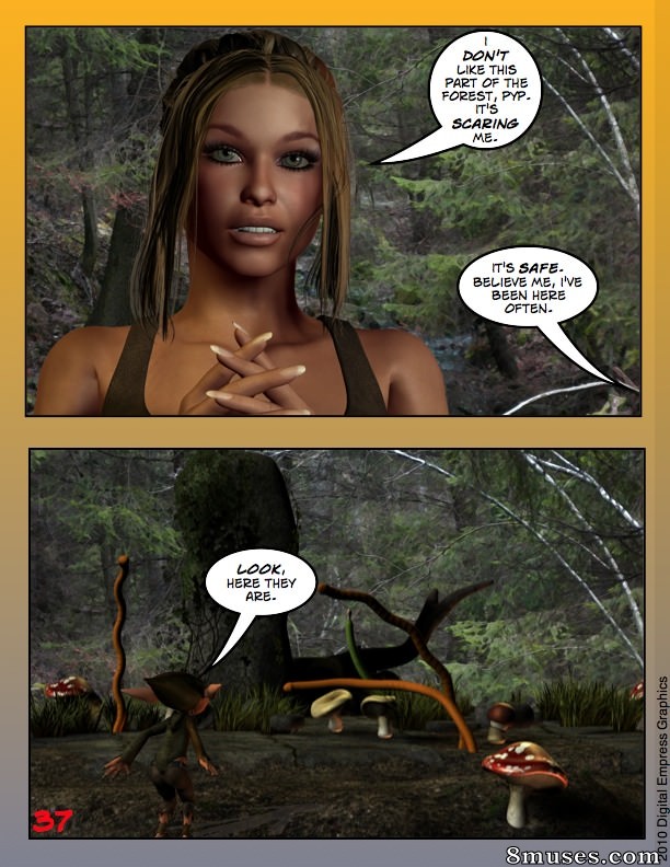 Digital Empress-Captain Trips Comics - Chroniques de l'impératrice - Livre 08 - Acantha au pays des merveilles - Page 37