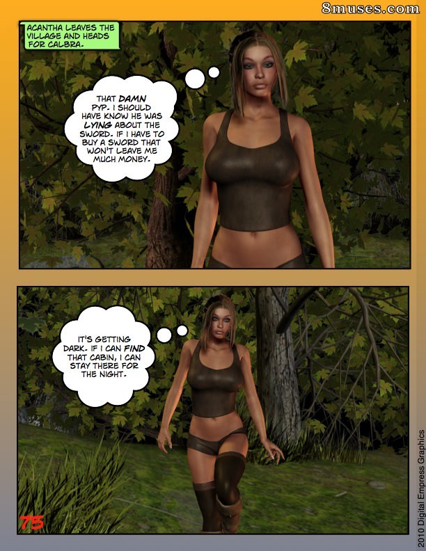 Digital Empress-Captain Trips Comics - Chroniques de l'impératrice - Livre 08 - Acantha au pays des merveilles - Page 75