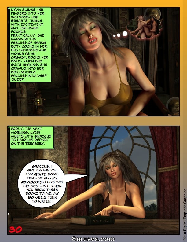 Digital Empress-Captain Trips Comics - Chroniques de l'impératrice - Livre 08 - Acantha au pays des merveilles - Page 30