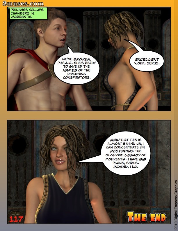 Digital Empress-Captain Trips Comics - Chroniques de l'impératrice - Livre 08 - Acantha au pays des merveilles - Page 117