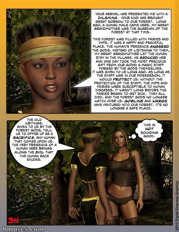 Digital Empress-Captain Trips Comics - Chroniques de l'impératrice - Livre 08 - Acantha au pays des merveilles - Page 34