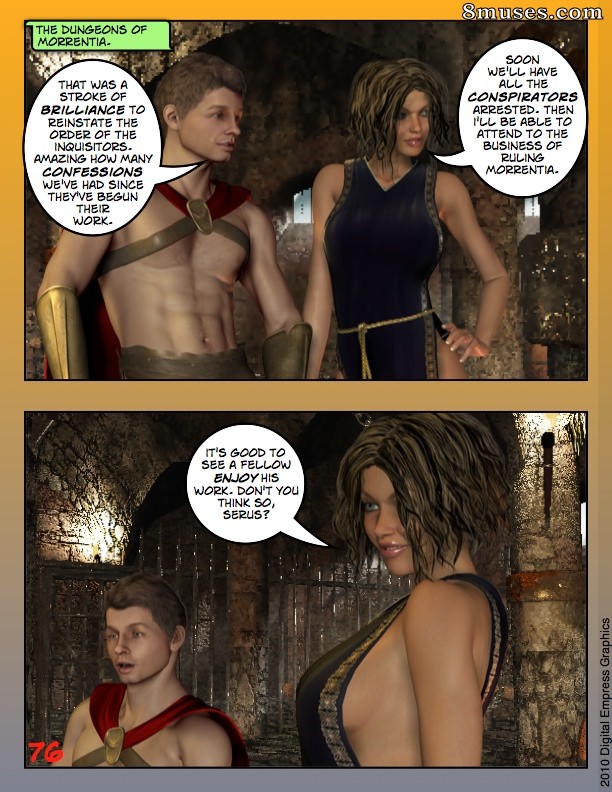 Digital Empress-Captain Trips Comics - Crônicas da imperatriz - Livro 08 - Acanta no País das Maravilhas - Página 76