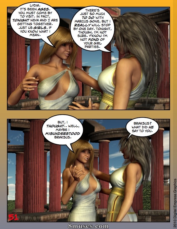 Digital Empress-Captain Trips Comics - Chroniques de l'impératrice - Livre 08 - Acantha au pays des merveilles - Page 51