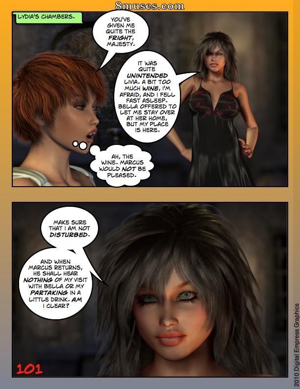 Digital Empress-Captain Trips Comics - Chroniques de l'impératrice - Livre 08 - Acantha au pays des merveilles - Page 101