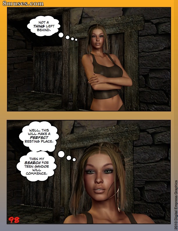 Digital Empress-Captain Trips Comics - Chroniques de l'impératrice - Livre 08 - Acantha au pays des merveilles - Page 98