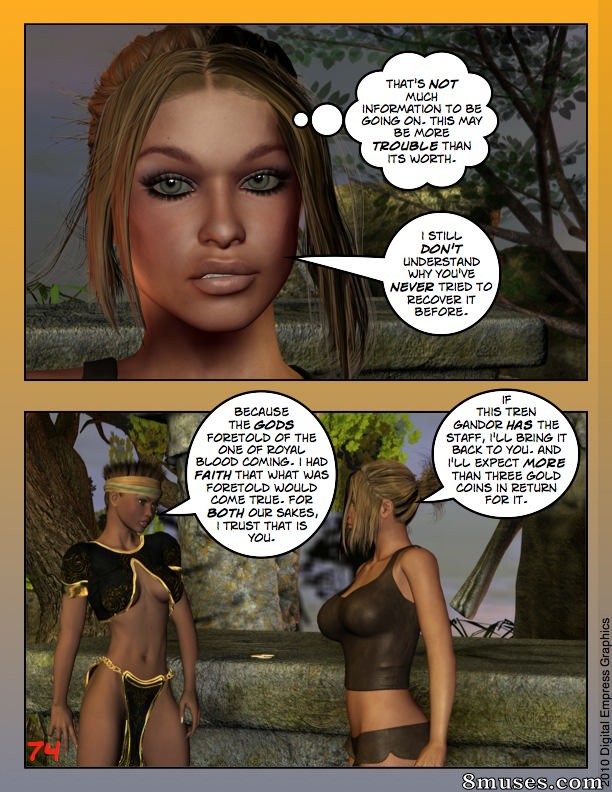 Digital Empress-Captain Trips Comics - Chroniques de l'impératrice - Livre 08 - Acantha au pays des merveilles - Page 74