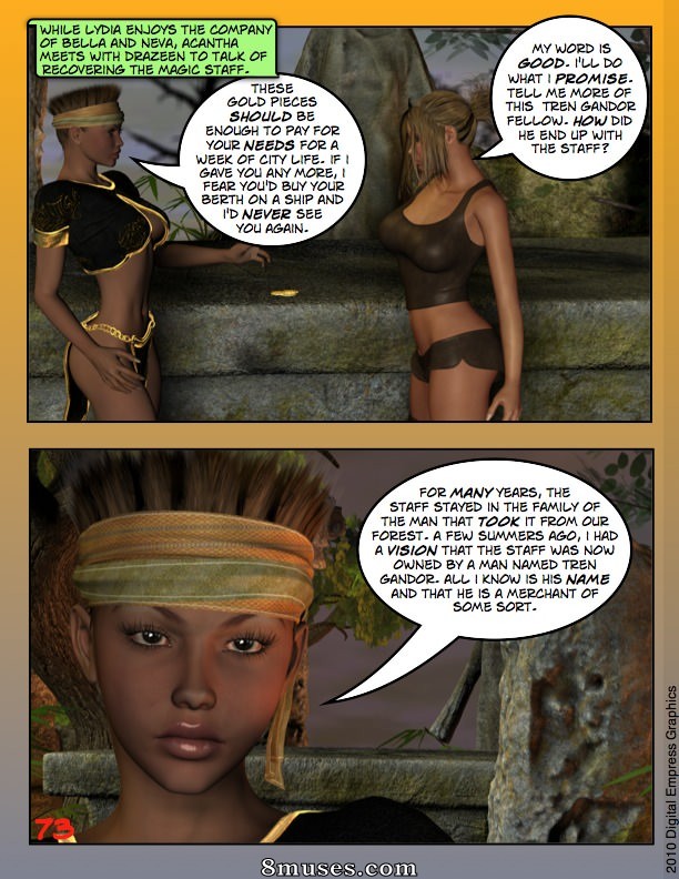 Digital Empress-Captain Trips Comics - Chroniques de l'impératrice - Livre 08 - Acantha au pays des merveilles - Page 73