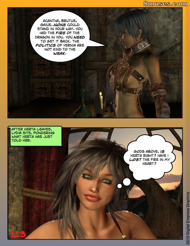 Digital Empress-Captain Trips Comics - Chroniques de l'impératrice - Livre 08 - Acantha au pays des merveilles - Page 113
