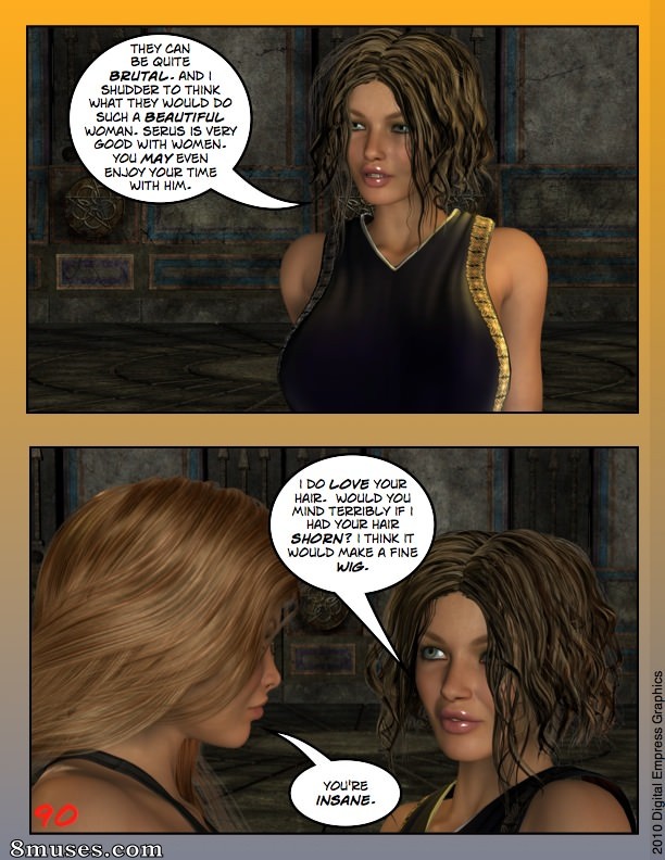 Digital Empress-Captain Trips Comics - Crônicas da imperatriz - Livro 08 - Acanta no País das Maravilhas - Página 90