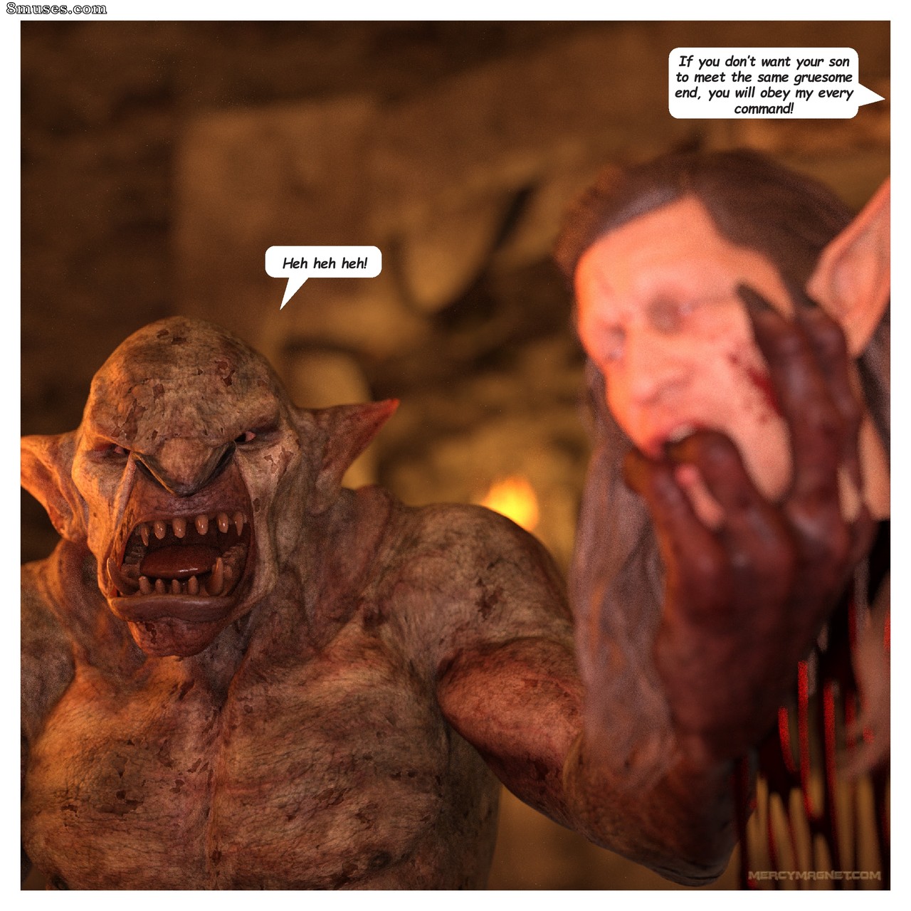 Royal Slaves to the Orc Kingdom - Issue 3 - Page 32