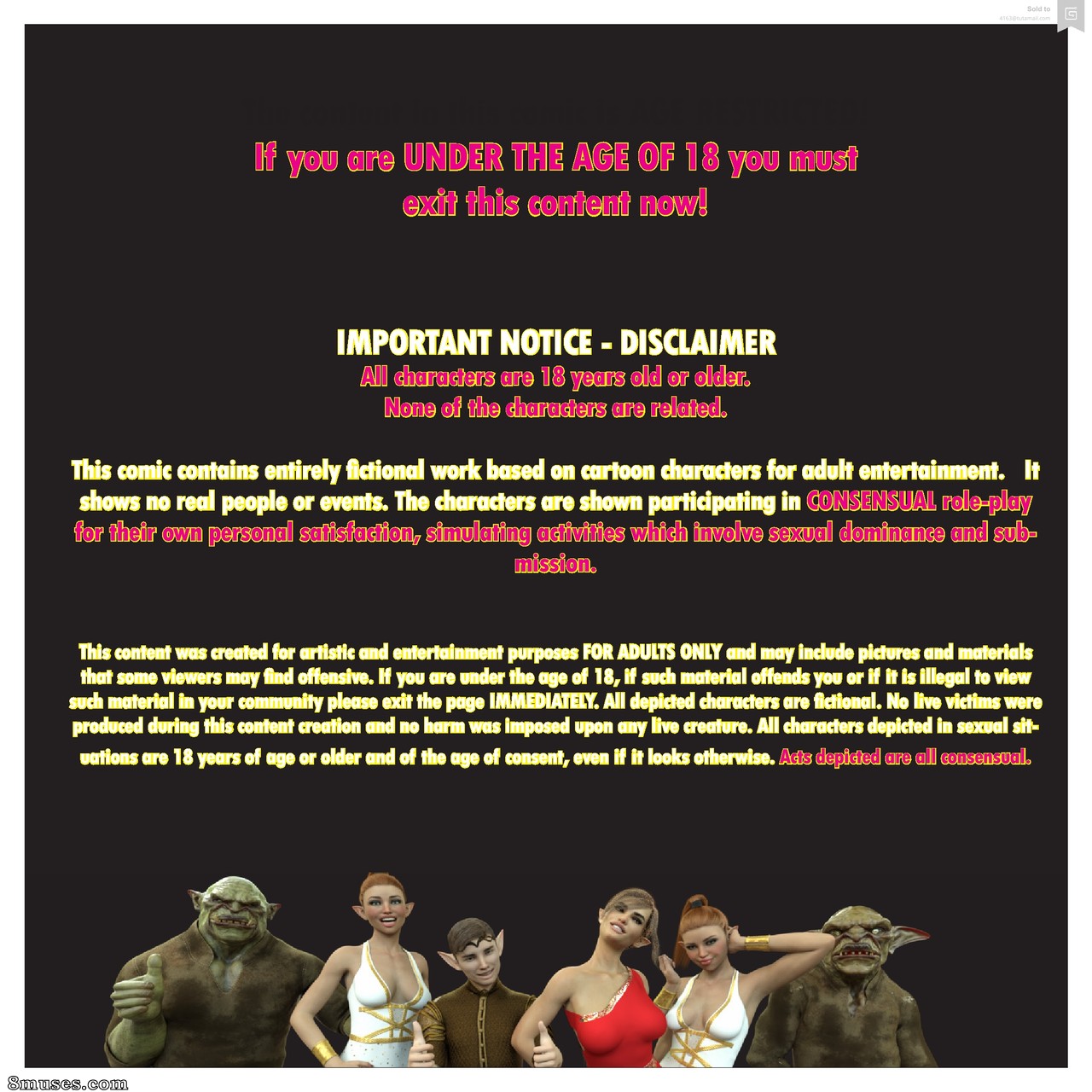 Royal Slaves to the Orc Kingdom - Issue 3 - Page 1