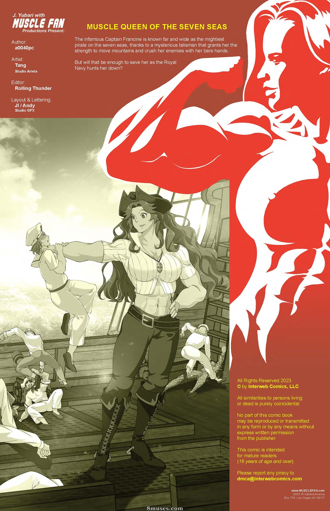 Muscle Queen of the Seven Seas - Issue 1 - Page 2