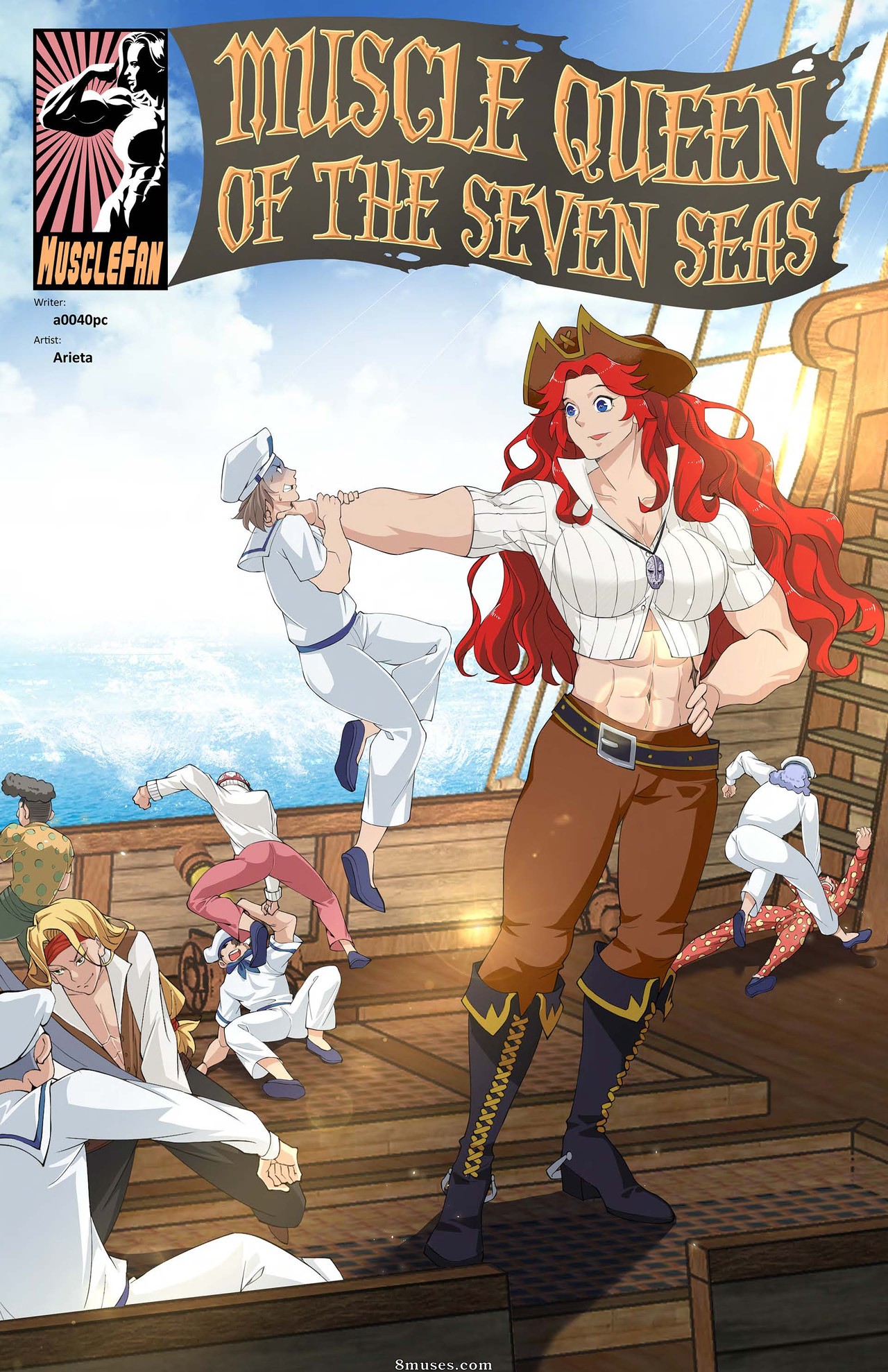 Muscle Queen of the Seven Seas - Issue 1 - Page 1