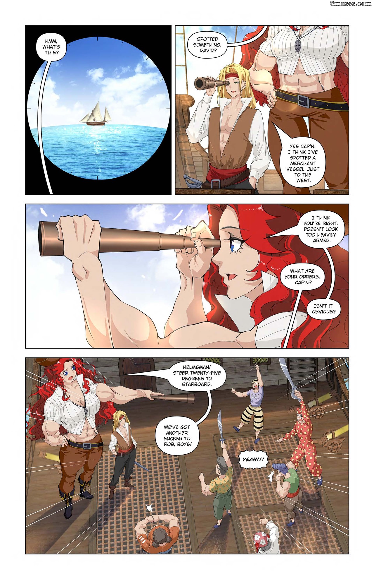 Muscle Queen of the Seven Seas - Issue 1 - Page 3