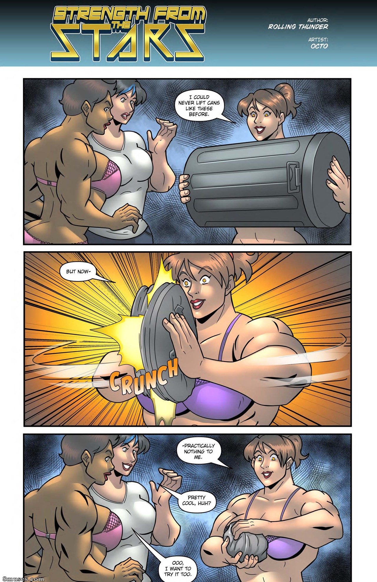 Muscle Queen of the Seven Seas - Issue 1 - Page 17