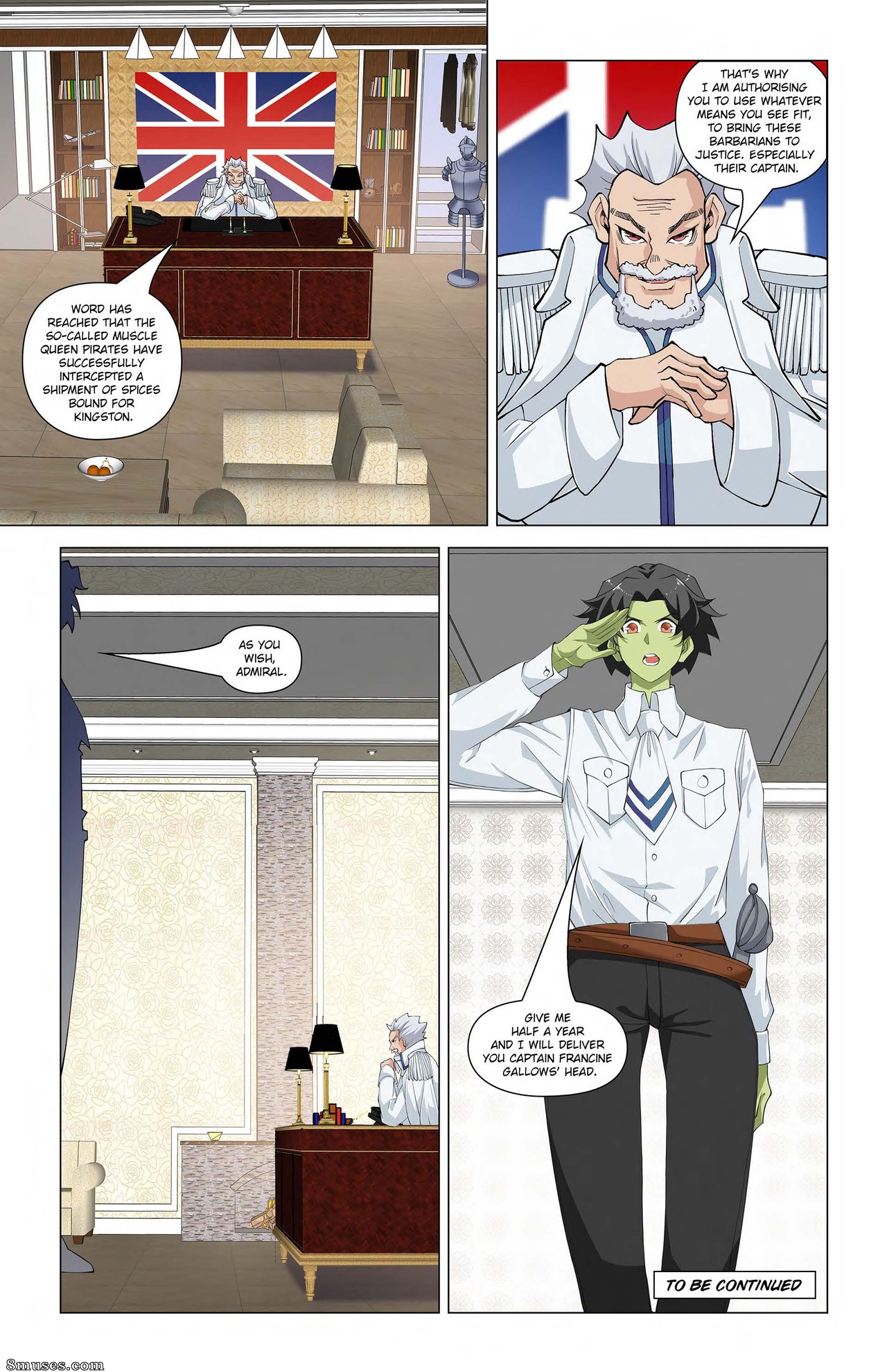 Muscle Queen of the Seven Seas - Issue 1 - Page 12