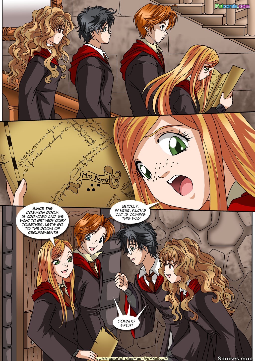 PalComix Comics - Harry Potter - A Surpresa Dentro Do Quarto Dos Requisitos - Página 3