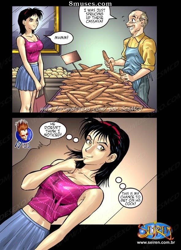 Seiren.com.br Comics - Levando mandioca - Página 6