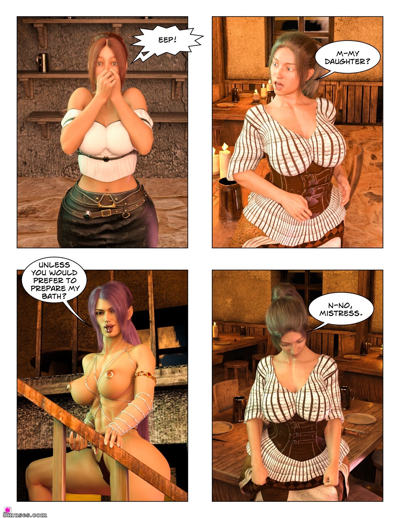 Komradeerotika - The bar maid - Page 5