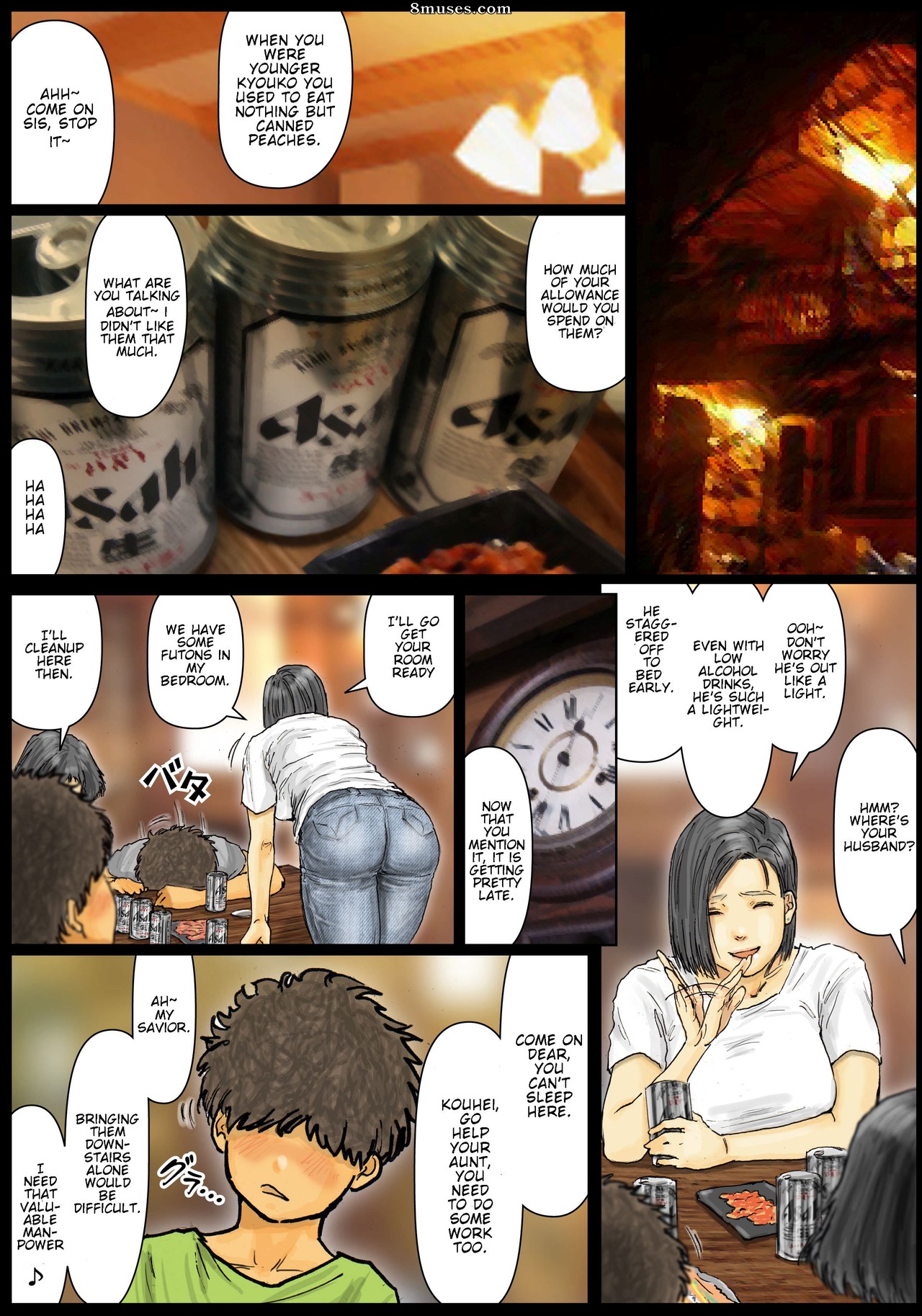 My Aunt's Body is Irresistible - Her Hole is the Best - Issue 1 - Page 7