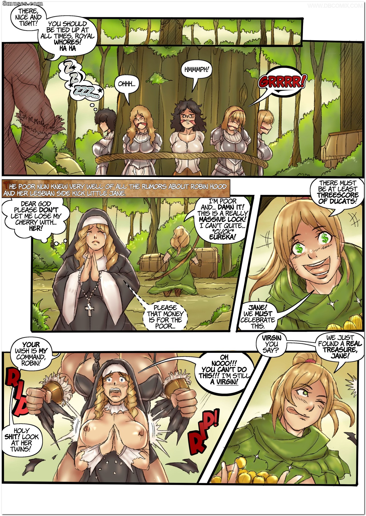 Robin Hood the Queen of Thieves - Issue 1 - Page 4